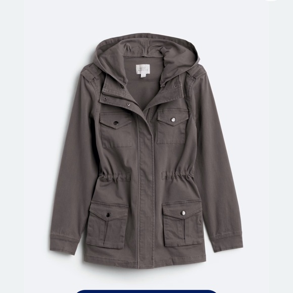 Market & Spruce Kathleen Cargo Jacket - Picture 1 of 5